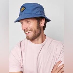 NWT Faherty Brand All Day Bucket Hat Size S/M Sustainable Sun Swim Beach R6